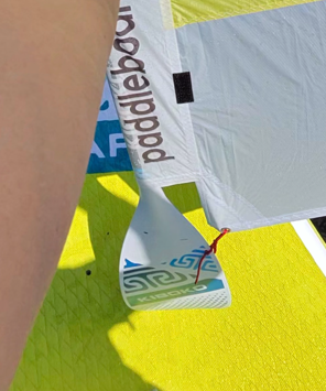 BASIC Paddle Sail - YELLOW/WHITE