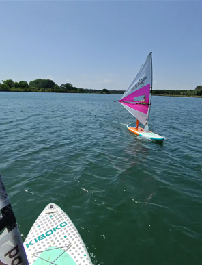 PADDLE SAIL BASIC variant - PINK/WHITE