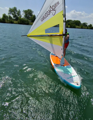 BASIC Paddle Sail - YELLOW/WHITE
